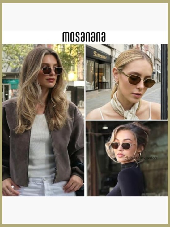 Metal Hexagon Retro Sunglasses with UV400 Protection main image 5